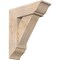 Ekena Millwork Traditional Traditional Smooth Bracket w/ Offset Brace, Douglas Fir, 7 1/2"W x 22"D x 26"H BKT0806X22X26TRA01SDF - alternate 1